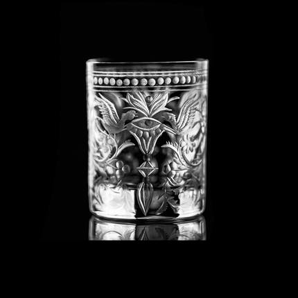 Evpas hand-engraved crystal spirit glass 60 ml