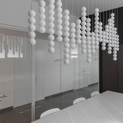 Abacus multi light pendant