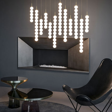 Abacus multi light pendant