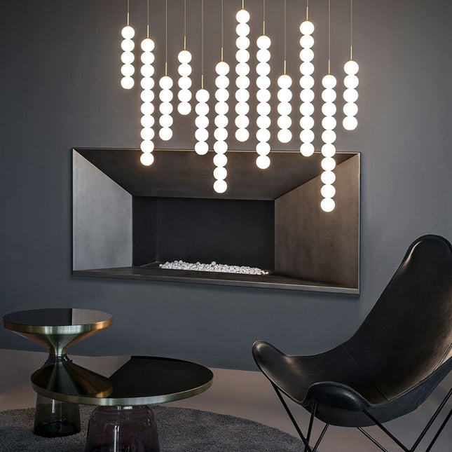 Abacus multi light pendant