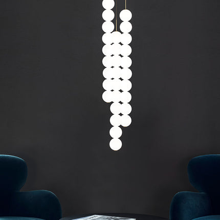 Abacus multi light pendant