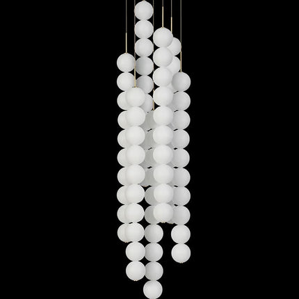 Abacus multi light pendant