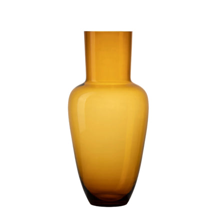 Garden Basic transparent vase- Amber