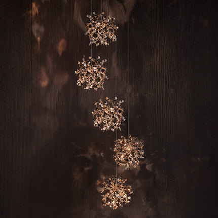 Argent, Mon Bijou multi light pendant