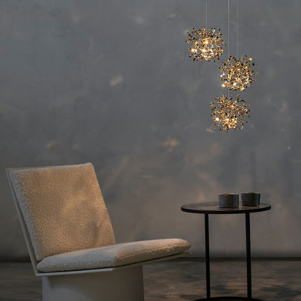 Argent, Mon Bijou multi light pendant