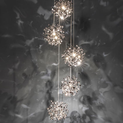 Argent, Mon Bijou multi light pendant