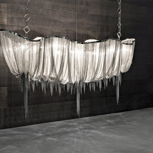 Atlantis linear chandelier