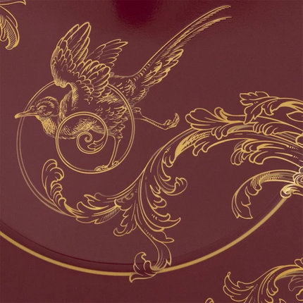 MEISSEN Mystic Maison dessert plate - Bordeaux