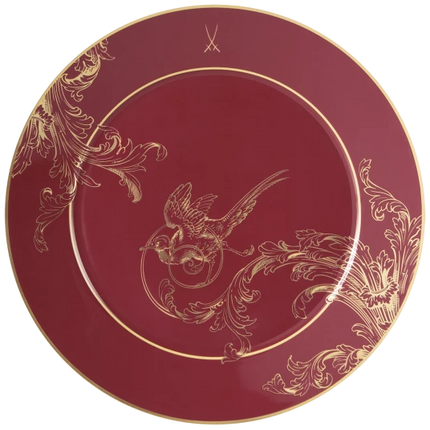 MEISSEN Mystic Maison dessert plate - Bordeaux