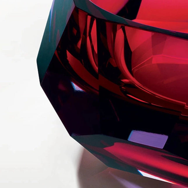 MOSER Pear bowl 11 cm - Alexandrite rose