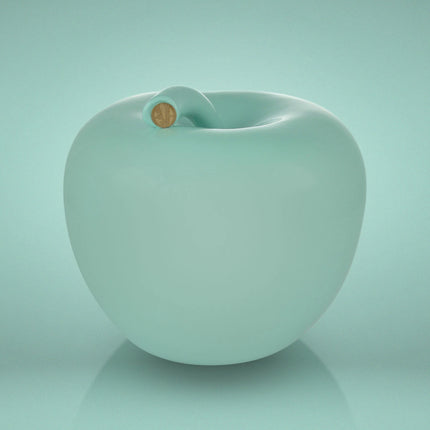 Apple of Desire 24 cm - Monocolor Glossy Lucida Acqua Marina