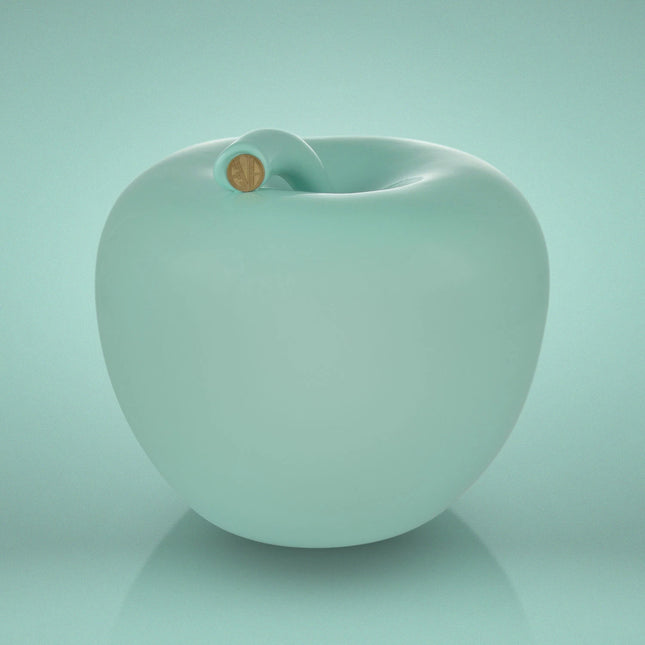 Apple of Desire 24 cm - Monocolor Glossy Lucida Acqua Marina
