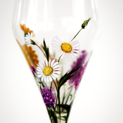 Evpas Lush hand-painted crystal champagne glass 290 ml - limited edt.