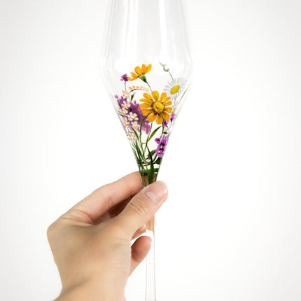 Evpas Lush hand-painted crystal champagne glass 290 ml - limited edt.
