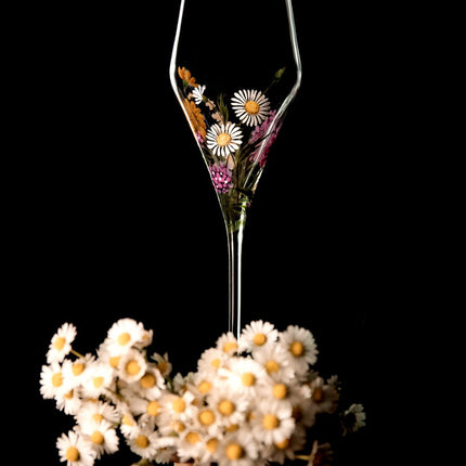 Evpas Lush hand-painted crystal champagne glass 290 ml - limited edt.