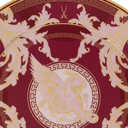MEISSEN Mystic Maison charger plate - Bordeaux
