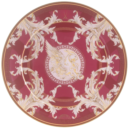 MEISSEN Mystic Maison charger plate - Bordeaux