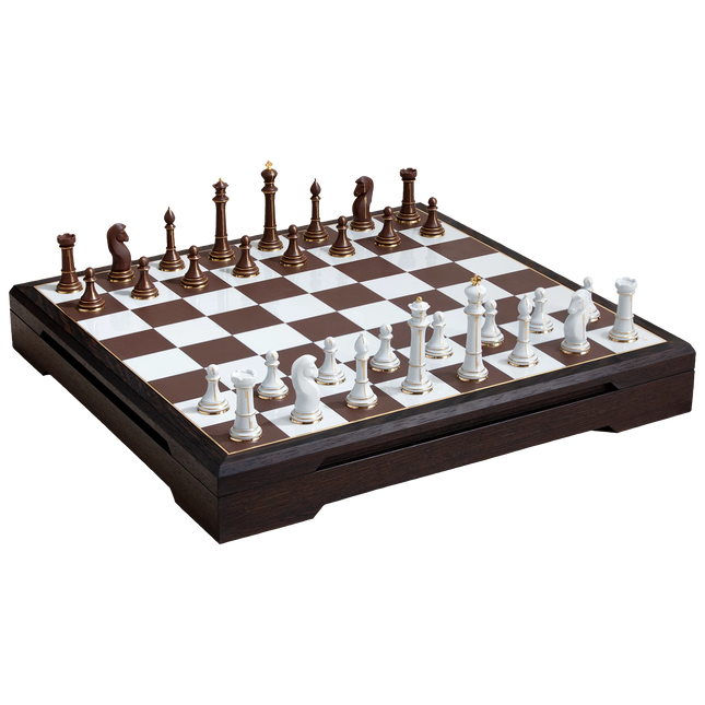 MEISSEN Chess Set Gold - Maria Walther, Maximilian Hagstotz
