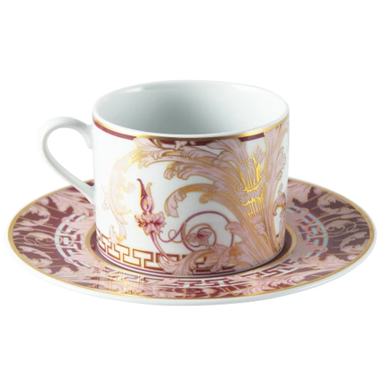 MEISSEN Mystic Maison coffe cup & saucer - Bordeaux