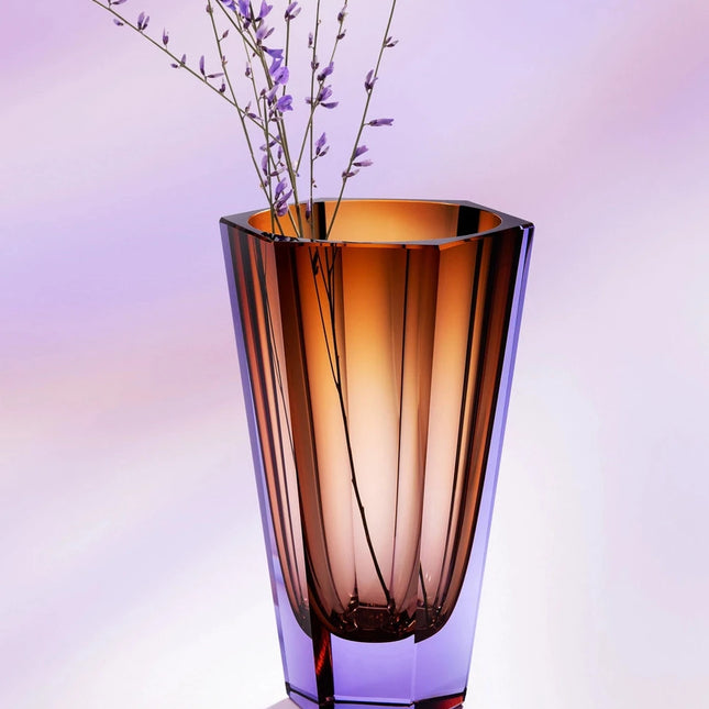 MOSER Purity vase 28 cm - Alexandrite aurora