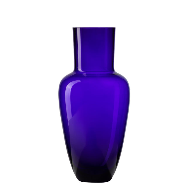 Garden Basic transparent vase - dark blue