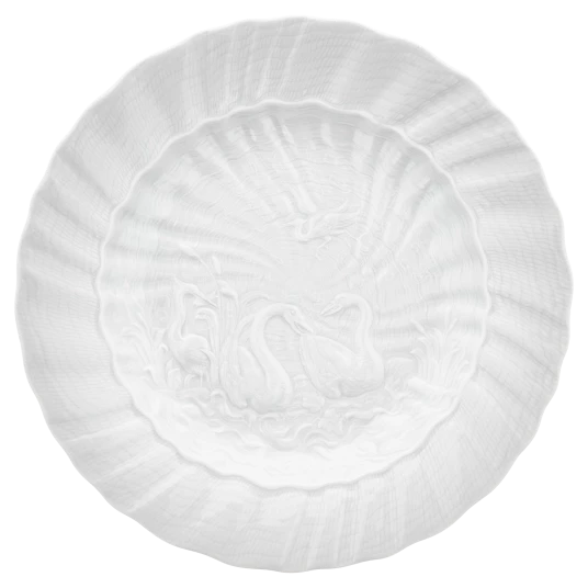 MEISSEN Swan dessert plate