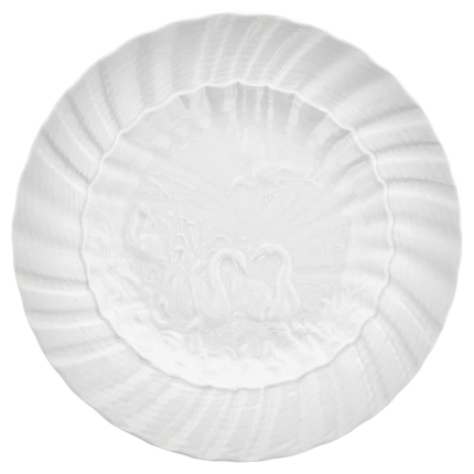 MEISSEN Swan dinner plate small