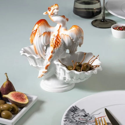 MEISSEN Dragon on dish - Erich Hösel, limited edt.