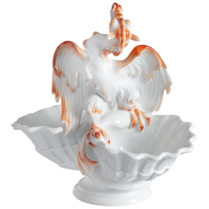MEISSEN Dragon on dish - Erich Hösel, limited edt.