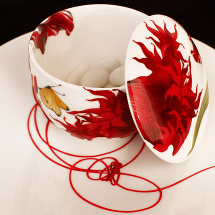 Fil Rouge Nodi - dessert/salad plate