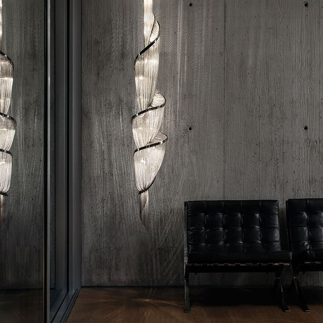 Epoque vertical chandelier