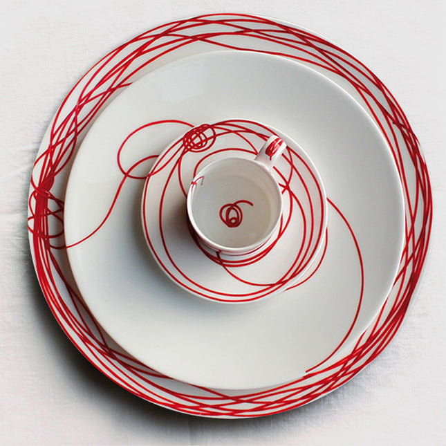 Fil Rouge Nodi - dinner plate