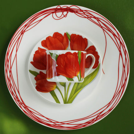 Fil Rouge Nodi - dinner plate