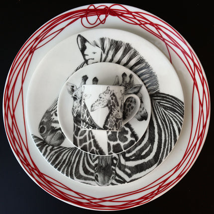 Fil Rouge Nodi - dinner plate