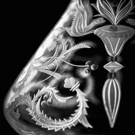 Evpas hand-engraved crystal wine decanter 1500 ml