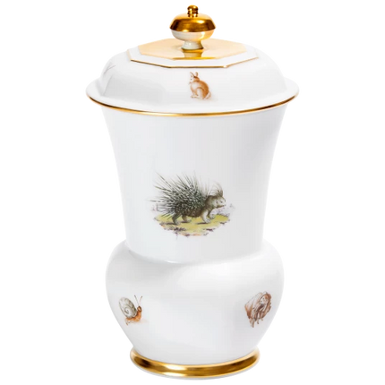 MEISSEN Goblet "Exotic animals", limited edt.