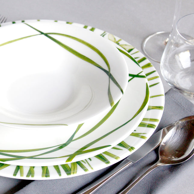 Life in Green - dinner plate