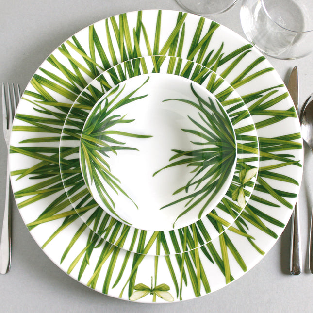 Life in Green - round platter
