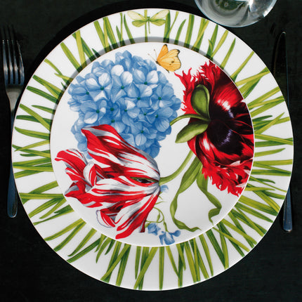 Life in Green - round platter
