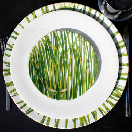Life in Green - round platter