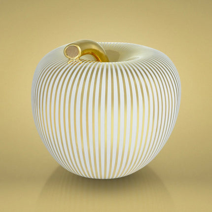 Apple of Desire 24 cm - Luxury Lines 24k Gold