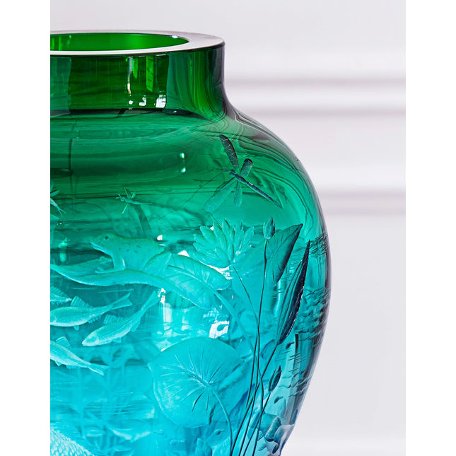 MOSER Lirio vase 33 cm, limited edt.