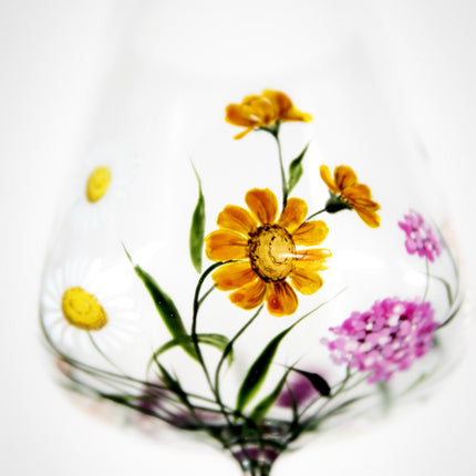 Evpas Lush white wine hand-painted wine crystal glass 520 ml - limited edt.