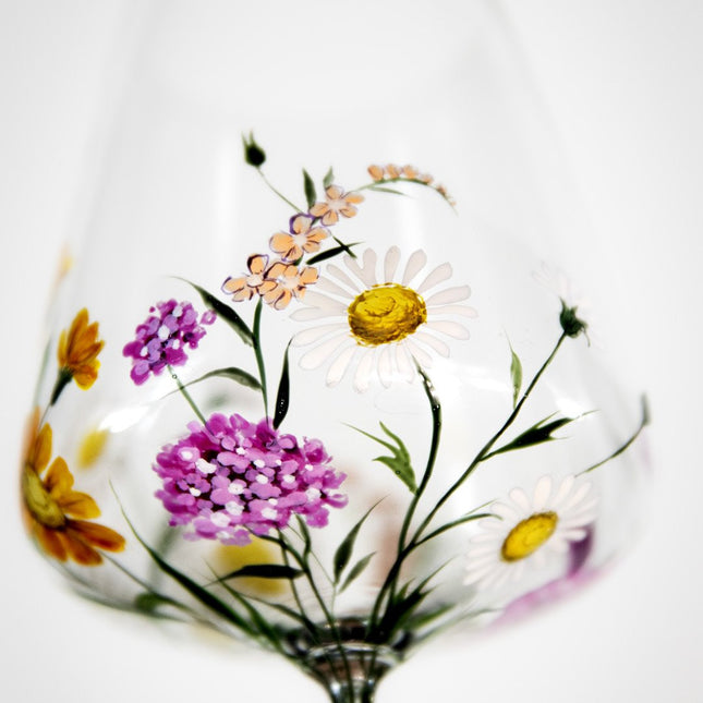 Evpas Lush white wine hand-painted wine crystal glass 520 ml - limited edt.