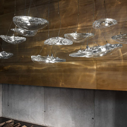 Manta multi light pendant