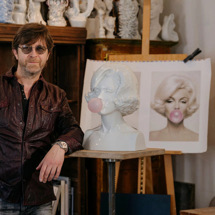 Bust Marilyn Diamonds - Michael Moebius, unique pc