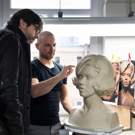 Bust Marilyn Diamonds - Michael Moebius, unique pc
