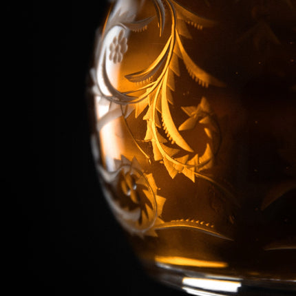 Evpas hand-engraved crystal beer pint 500 ml