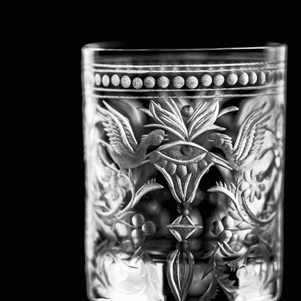 Evpas hand-engraved crystal spirit glass 60 ml