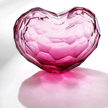 MOSER Heart 20,5 cm - Alexandrite rose
